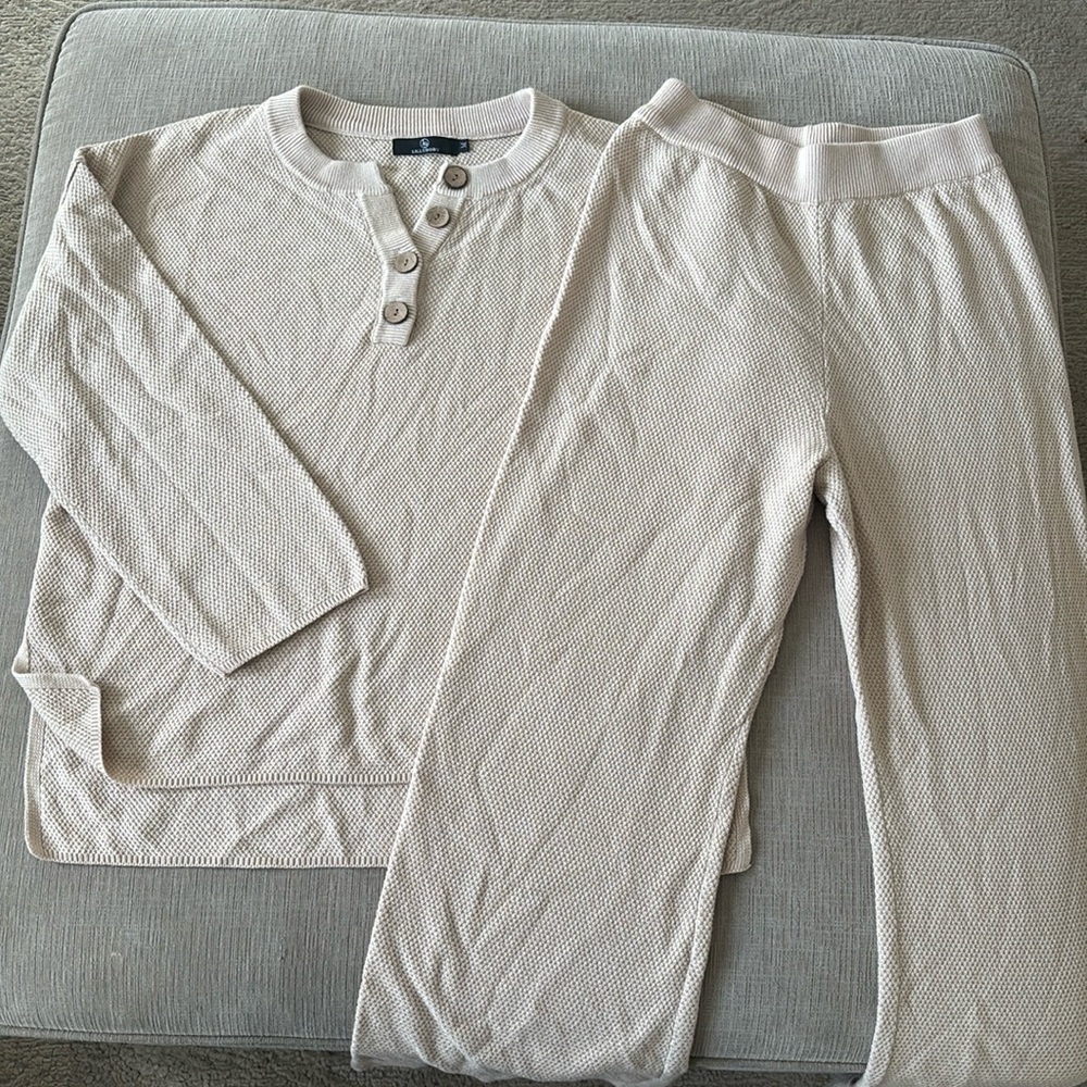 Tan matching set